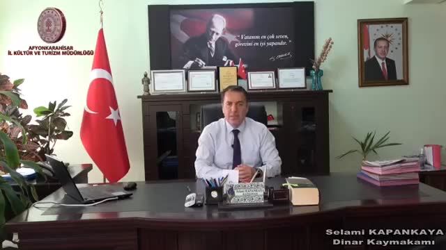 Dinar Kaymakamı Selami Kapankaya, AŞK Kültür ve Sanat Günleri kapsamında Afyonkarahisar I. Altıneller Geleneksel El Sanatları Festivalinde sizleri bekliyor. 