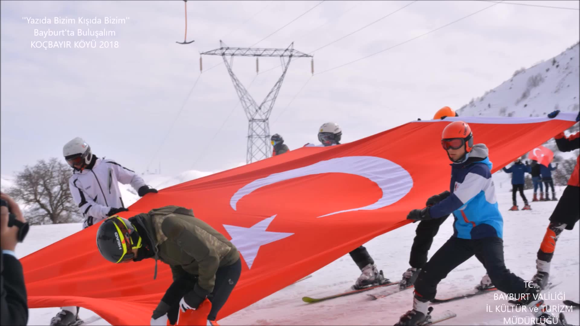 Bayburt Yazıda Bizim Kışı da Bizim Projesi