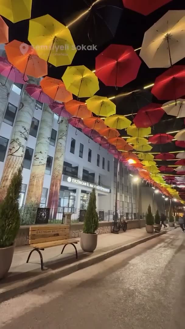 Erzincan İl Halk Kütüphanesi Şemsiyeli Sokak-1