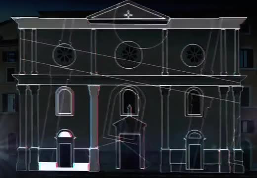 Roma Işık Festivali Video Mapping