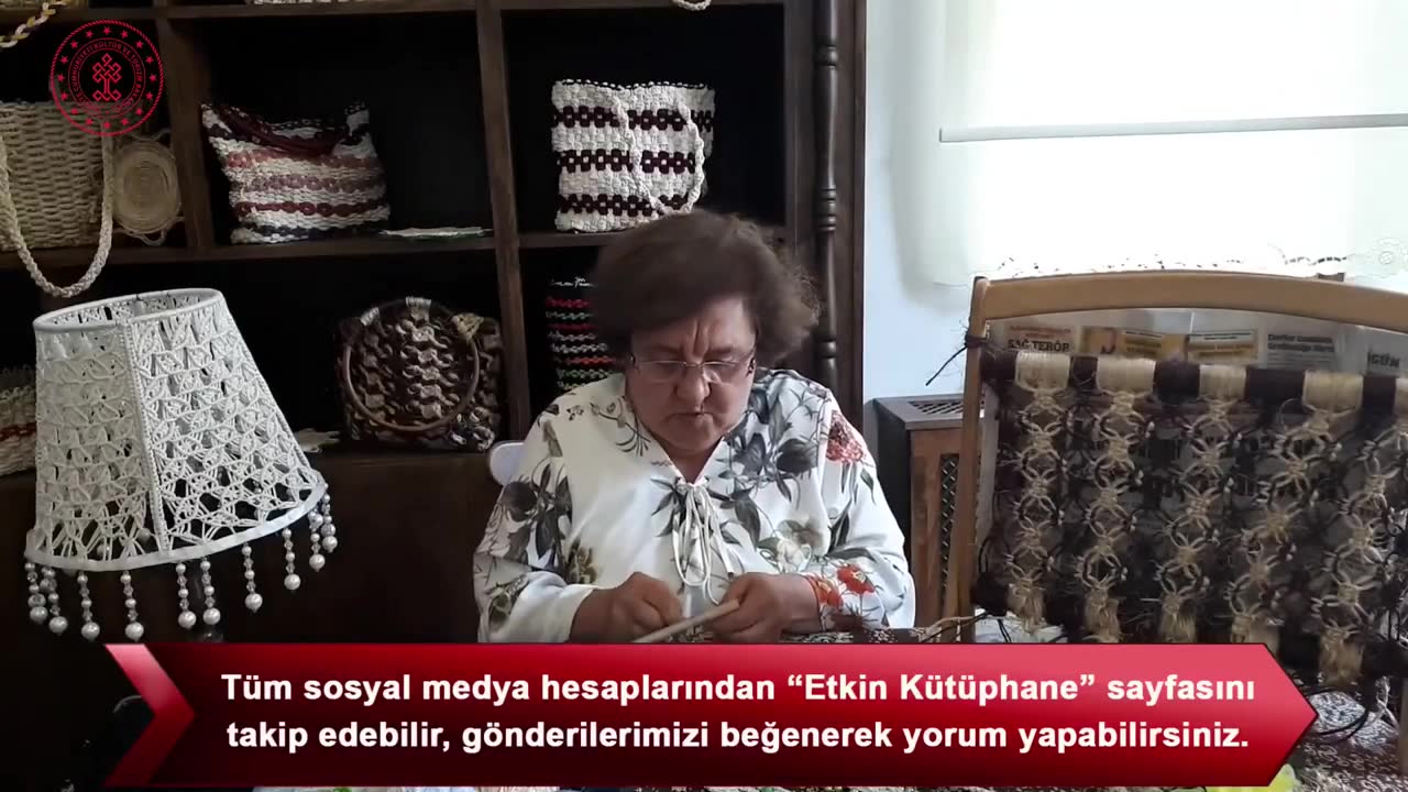 Kadriye KIRMA YALÇIN ile Makrome Örnekleri