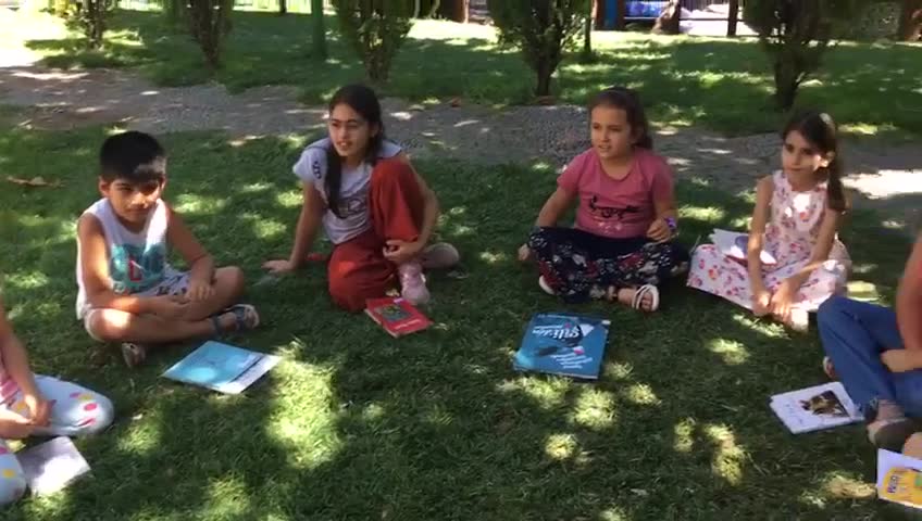 Parkta Kitap Okuma Etkinliği 2