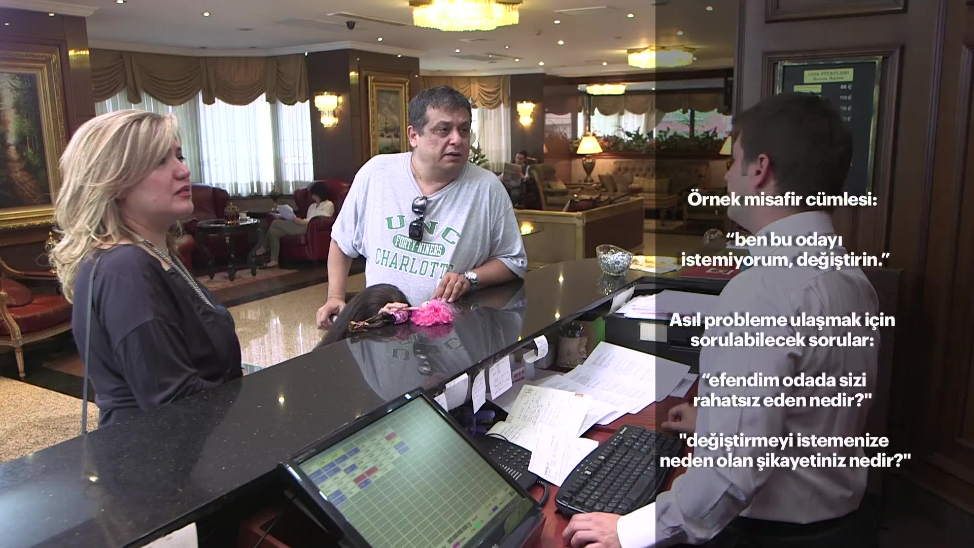 Turistik Yerlerde ve Otellerde Davranış