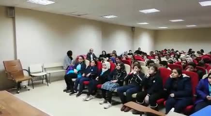 Esra Zafer Eşref Yıldırım Ortaokulu eğitim çalışması